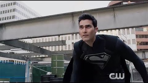 Arrow 7x09 Elseworld  dark Superman  Ending scene
