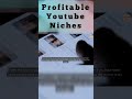 PROFITABLE Youtube NICHES 2022 #top10 #makemoneyonline #shorts