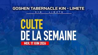 CULTE DU MERCREDI 17 JUIN 2026 : D'UN BATON SEC A UN ARBRE FRUITIER, REV. ISRAEL MUKENDI