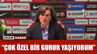 Vincenzo Montella: Bizim futbolcularımız tutku ve aşkla takımına bağlılar | Türkiye 4 - 0 Letonya