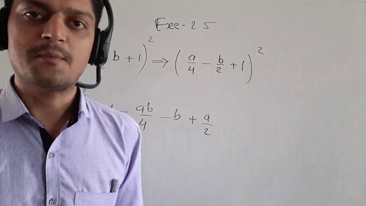 #Ch - 2 # Exercise = 2.5 - YouTube