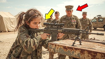 Colonel Laughs At Little Girl