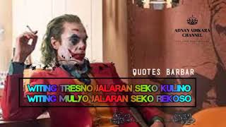 STORY WA JOKER 30 DETIK KEREN KEKINIAN || WELAS HANG RING KENE  || DJ AJY ONE ZERO FEAT EMY DWI