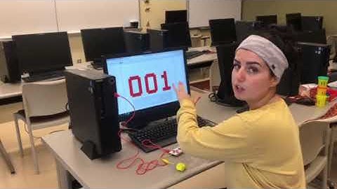 Visual Counter with Makey Makey