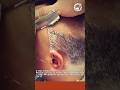 명품 이발 기술 : 일자 면도기를 활용한 완벽한 헤어 쉐이빙 #worker #process #barber #shaving #haircut