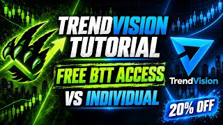 Full TrendVision Tutorial 2026: Free BTT Access vs Individual Subscription + 20% Off News