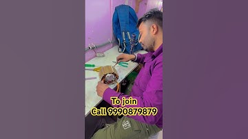 E rickshaw repairing training institute course motor winding karte hue student practical class join