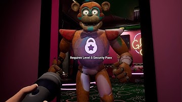 Fnaf Security breach, freddy door skip still works backwards, June patch