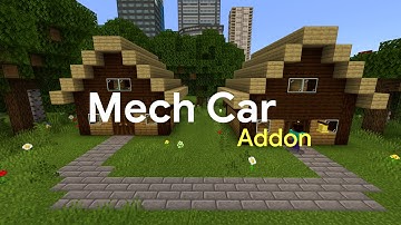 Mech Car Addon Official Trailer | Minecraft Bedrock Addon
