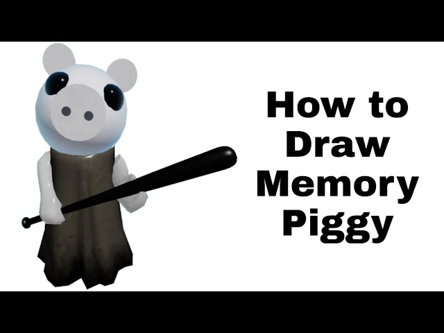 Memory  Piggy, Cute kawaii drawings, Roblox pictures