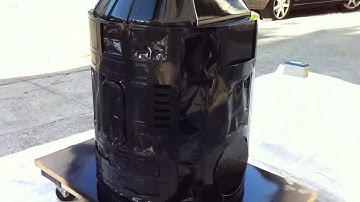 2012-08-09: Final Clear Coat on Body