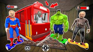 Playing as Granny vs Balance Skateboard vs Red Train in Room - Gameplay Animation (p.10) screenshot 1
