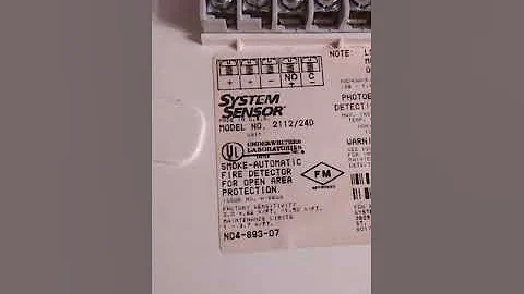 Review of the system sensor 2112/24D conventional smoke detector