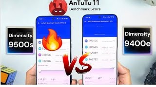 Dimensity 9500s vs 9400e Performance Comparison 🔥🔥🚀🚀