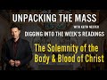 Solemnity of Body and Blood of Christ