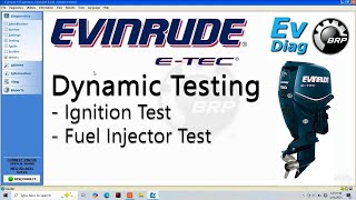 Evinrude Etec Fuel Injector Ignition Testing Evinrude Diagnostics