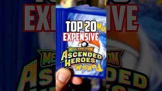 Top 20 Most Expensive Ascended Heroes Pokemon Cards!