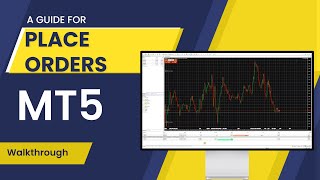 How to Place Orders on Metatrader 5  (MT5) - Tutorial Forex