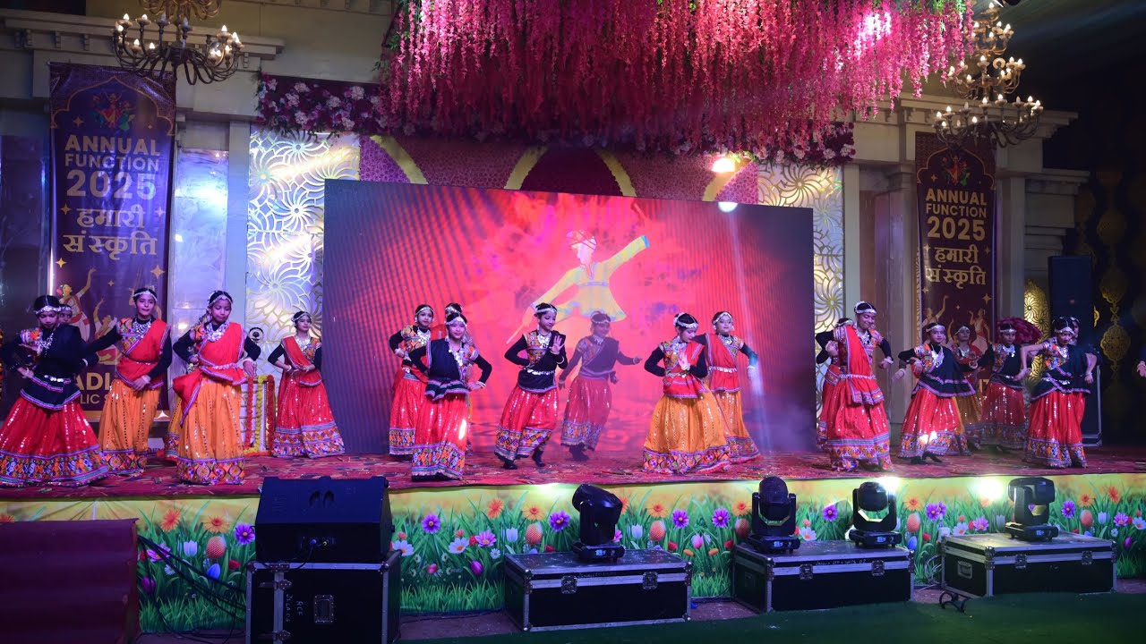 GARBA DANCE PERFORMANCE- RPS ANNUAL FUNCTION 2025 - YouTube