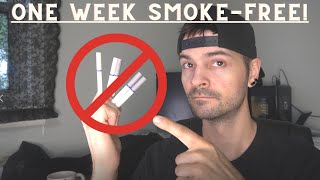 I Quit Smoking One Week Ago - Cigarette And Nicotine Free For 7 Days