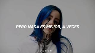 billie eilish  when the party's over // español + vídeo