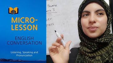 Micro Lesson: Teach English Now! Second Language Listening, Speaking and Pronunciation