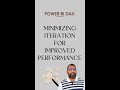Minimizing Iteration in Power BI DAX for Enhanced Performance