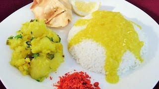 वरण भात  / Maharashtrian Varan Bhat Recipe by MadhurasRecipe Marathi screenshot 3