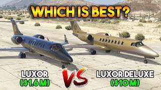 GTA 5 ONLINE : LUXOR vs LUXOR DELUXE (WHICH IS BEST?)