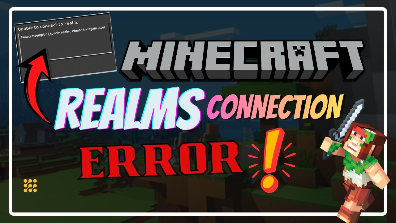 How to Fix Minecraft Realms Connection Error Quickly - YouTube