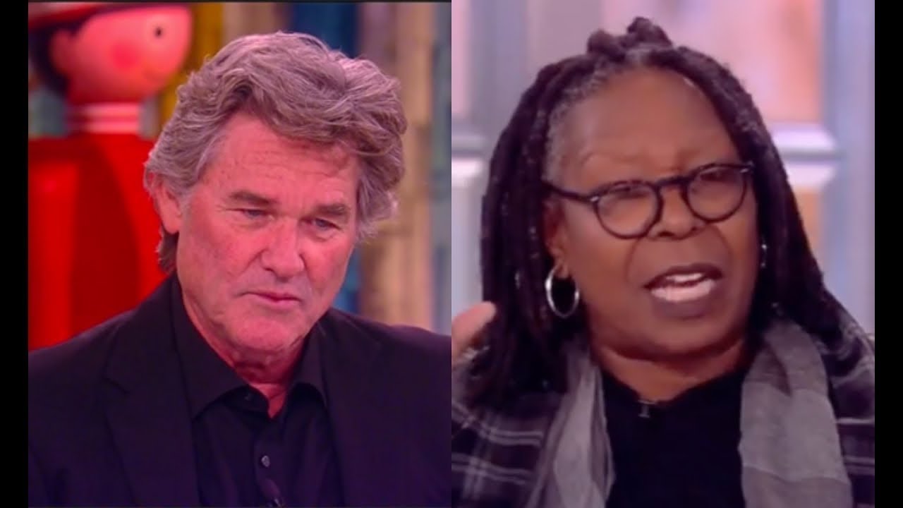 Kurt Russell TAKES Whoopi Goldberg to SCHOOL on gun control - YouTube