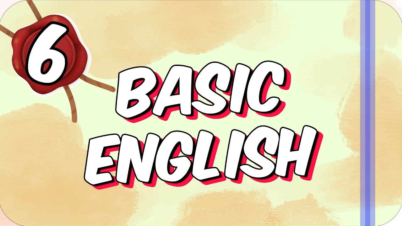 9dk'da BASIC ENGLISH #6