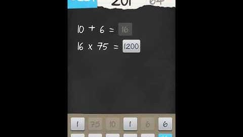 6 Numbers by Brainbow Level 64 Answer Guide