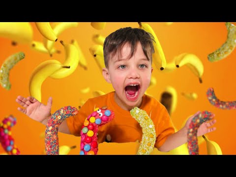 Banana Lollipops 🍭 BIG Cakepops | Огромные Кейк-попсы из бананов 🍌