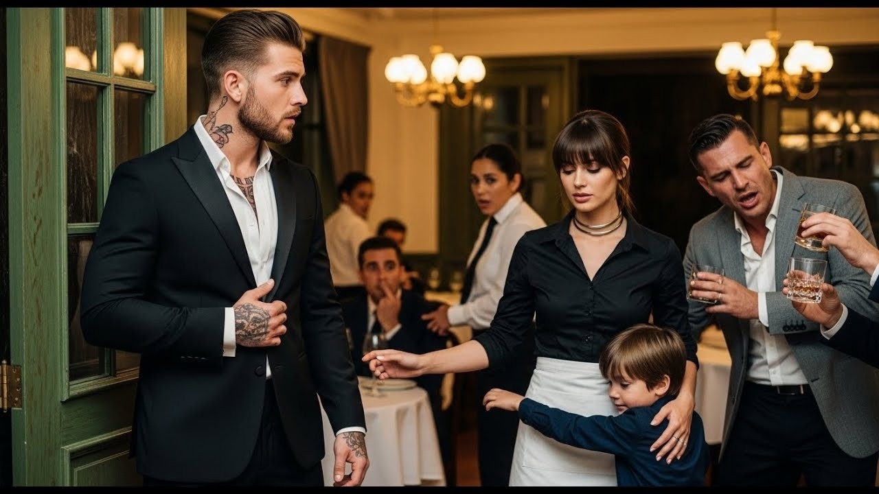 Mafia Boss Saw a Waitress Protect His Son From a Drunk Guest — His Next Move Shocked Everyone
