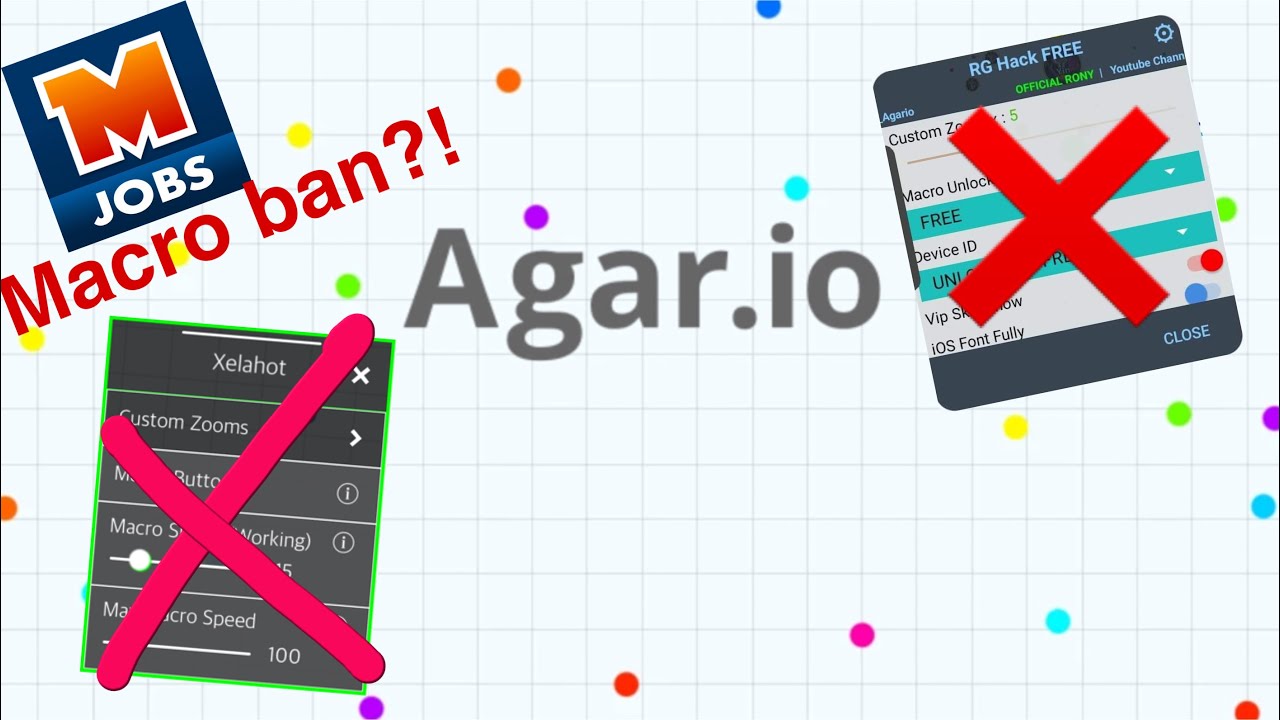 Macro Patched in agario Goodbye macro users