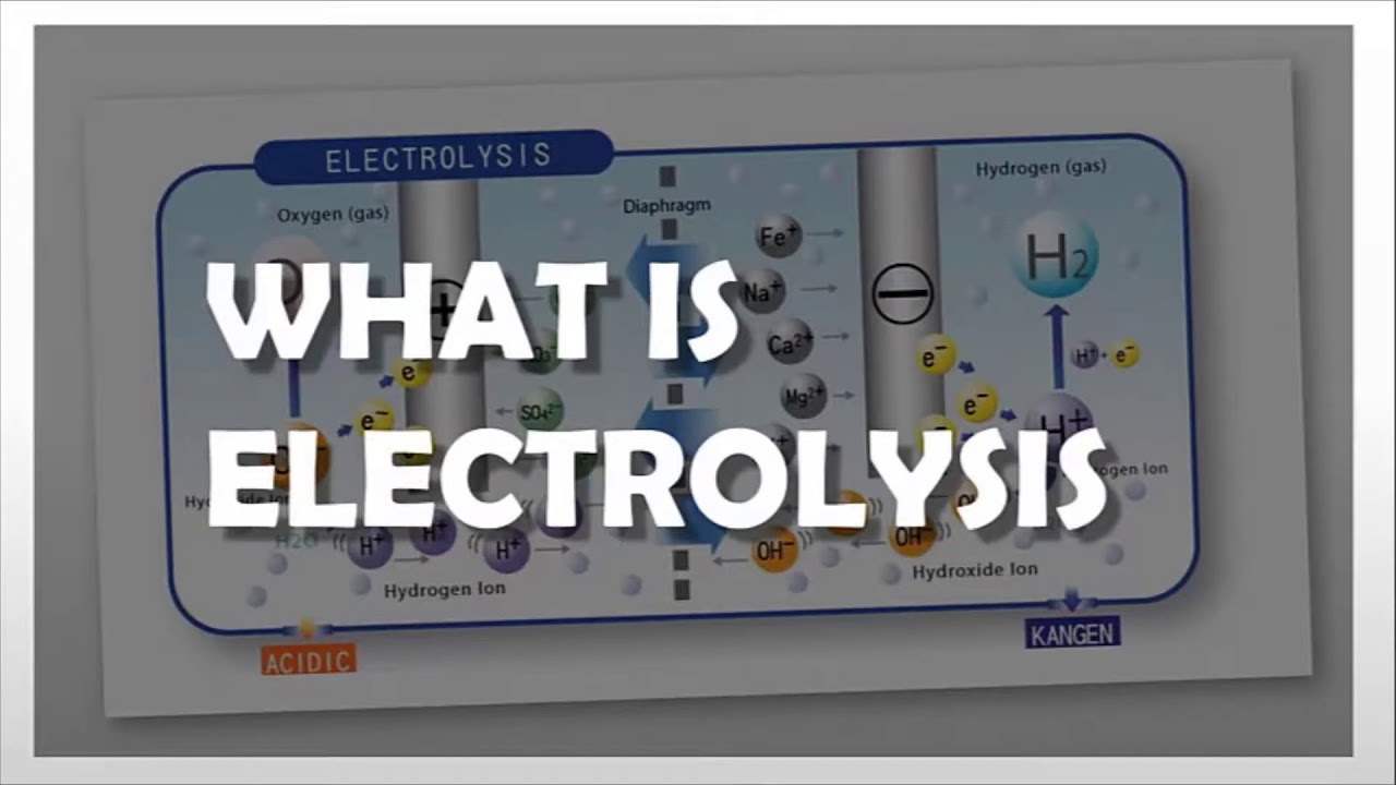 What is Electrolysis? YouTube