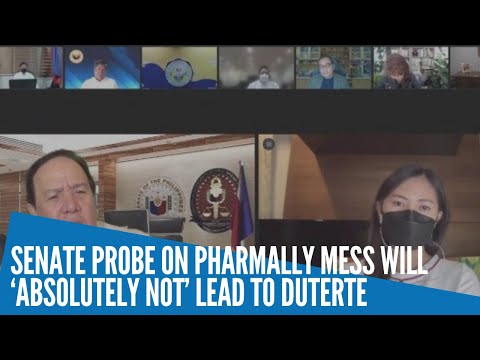 Senate probe on Pharmally mess will ‘absolutely not’ lead to Duterte