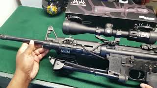 Installing the Sig Sauer Buckmasters Riflescope on a Smith and Wesson M&P 15 Sport II 5 56 Rifle