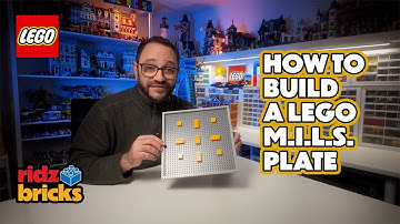 Build a LEGO MILS Plate & Transfer Large Daily Bugle Modular Building
