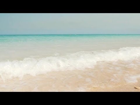 Sea Waves Rolling on the Sandy Beach | Stock Footage - Videohive