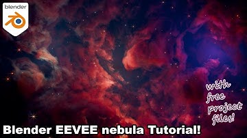 Blender EEVEE nebula tutorial with free project files