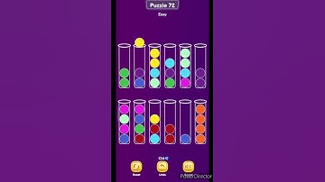 Ball Sort Puzzle 72 #shorts