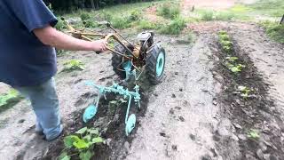 David Bradley walk behind garden tractor