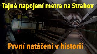 První návštěva s kamerou: Odtajněné propojení metra a Strahovského tunelu