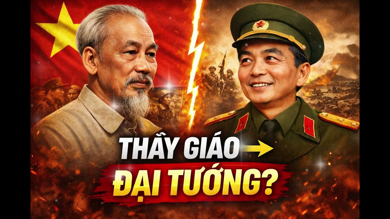 Bí Ẩn Lịch Sử: Vì Sao Một Thầy Giáo Lại Được Hồ Chí Minh Phong Đại Tướng?