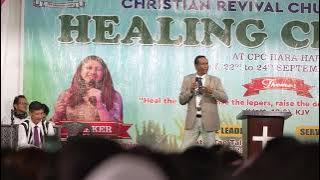 Late. Rev. Christopher Hembron shared the word of God at CPC Harahapa