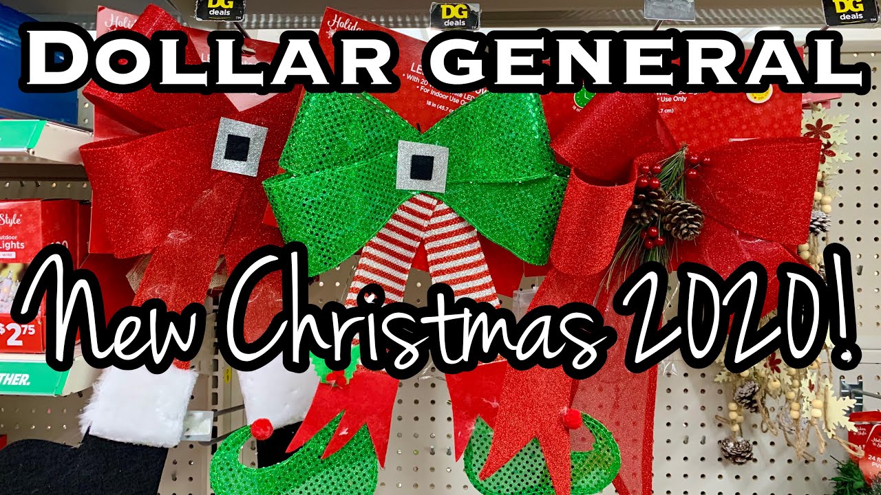 DOLLAR GENERAL CHRISTMAS 2020 • Browse with Me YouTube