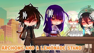Archons and a lemonade stand|GenshinImpact|-Skylar_Starbreeze-