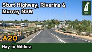 Driving from Hay to Mildura via Balranald – Sturt Highway, Riverina & Murray NSW [4K]